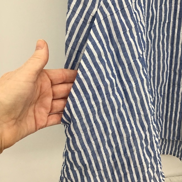 Donna Karan New York NWT In The Groove Sleeveless Striped Top Casual Size XS - Picture 4 of 9